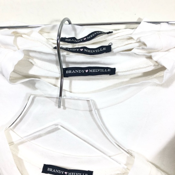 Brandy Melville Tops - New! Brandy Melville T-Shirt 4 Piece Bundle